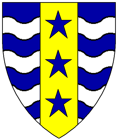 The arms of Maxen Dawel ap Morgan