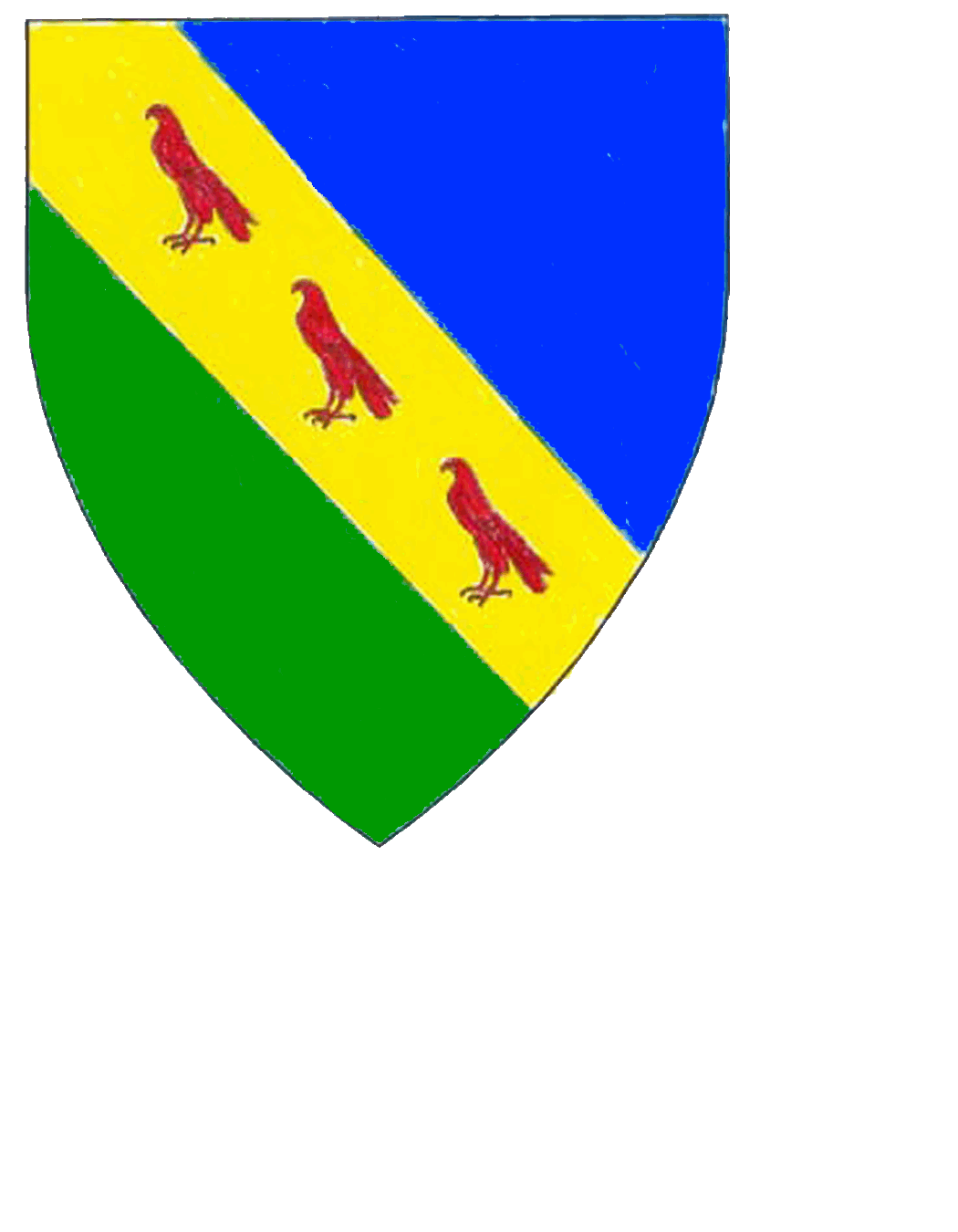 The arms of Meliora Deverel