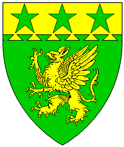 The arms of Nicola da Lipari