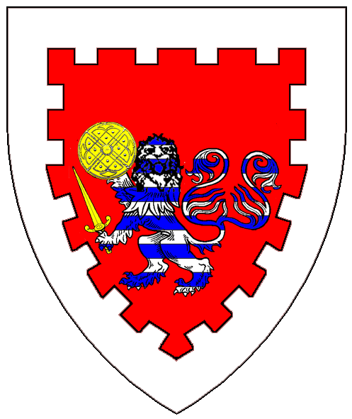 The arms of Robindra of the Isles