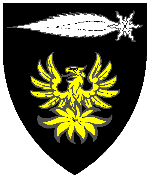 The arms of Rodhlann Ó Ceallacháin