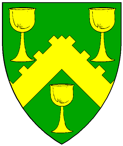 The arms of Rodrigo de Navarra