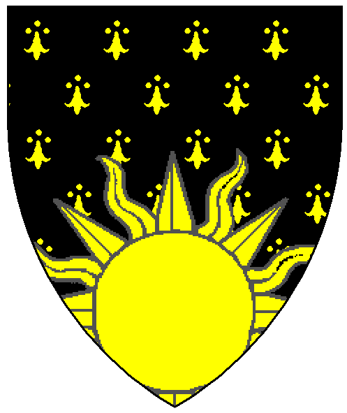 The arms of Rose Marie von Saarbrücken