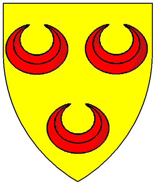 The arms of Saher de Wahull