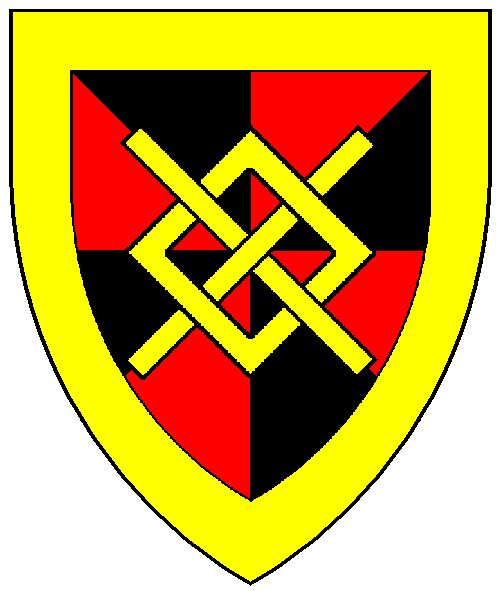 The arms of Stephen Trahern