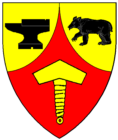 The arms of Thorbjorn Gunnarsson