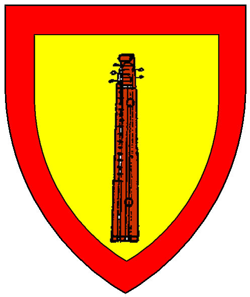 The arms of Rowland Arrowcastre